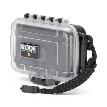 Microfone lavalier Rode LAVRL — lavalier omnidirecional, 60–18000 Hz, sensibilidade -33,5 dB, peso 1 g, preto