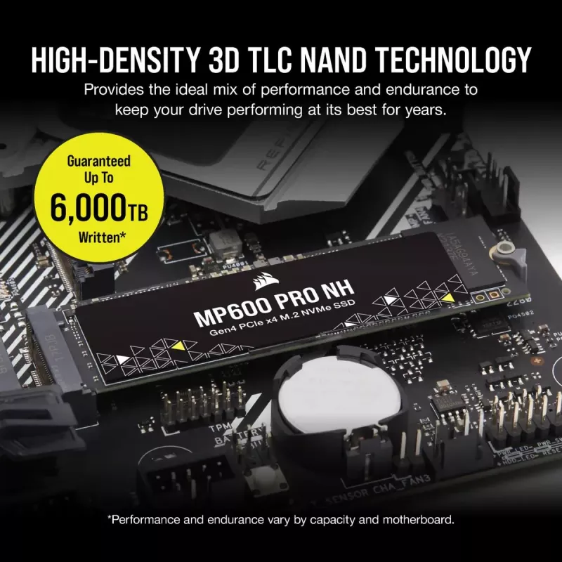 SSD CORSAIR - 1TB - MP600 Pro Nh PCI-E 4.0 (gen 4) x4 NVMe M.2