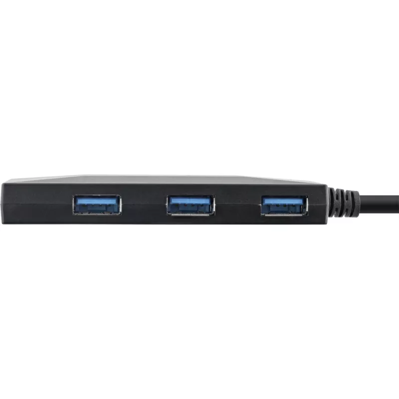 Hub InLine USB 3.2 Gen.1, USB-C para 2 portas USB-C e 3 portas USB-A, com fonte de alimentação