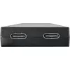 Hub InLine USB 3.2 Gen.1, USB-C para 2 portas USB-C e 3 portas USB-A, com fonte de alimentação