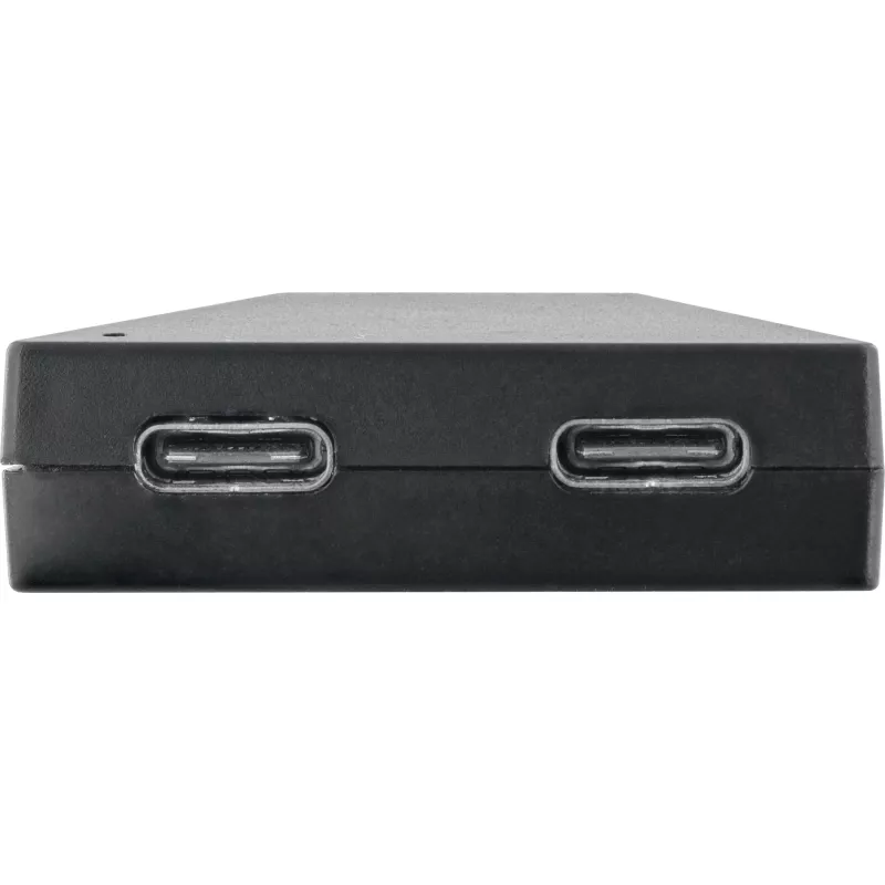 Hub InLine USB 3.2 Gen.1, USB-C para 2 portas USB-C e 3 portas USB-A, com fonte de alimentação
