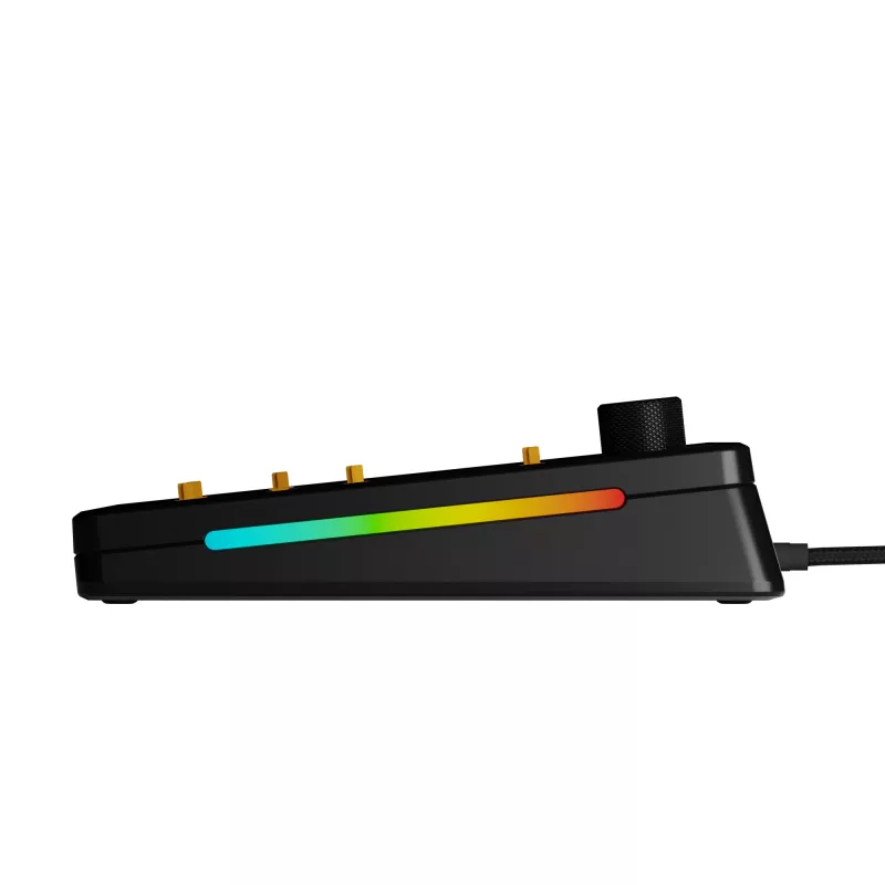 Glorious GMMK 3 Pro 75% teclado gaming barebone GLO-KB-GMMK3-PRO-75-BB-W-BLK-US, com fio, disposição ANSI US, preto