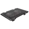 Base de refrigeração para portátil Kolink KL-N200 para portáteis até 39,6 cm (15,6 polegadas), 2 ventoinhas 140 mm, alimentação USB, preto
