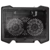 Base de refrigeração para portátil Kolink KL-N200 para portáteis até 39,6 cm (15,6 polegadas), 2 ventoinhas 140 mm, alimentação USB, preto