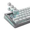 Interruptores de teclado GLORIOUS Lynx HE — conjunto de 36 peças em policarbonato, ciano, translúcido, compatível com GMMK 3 HE