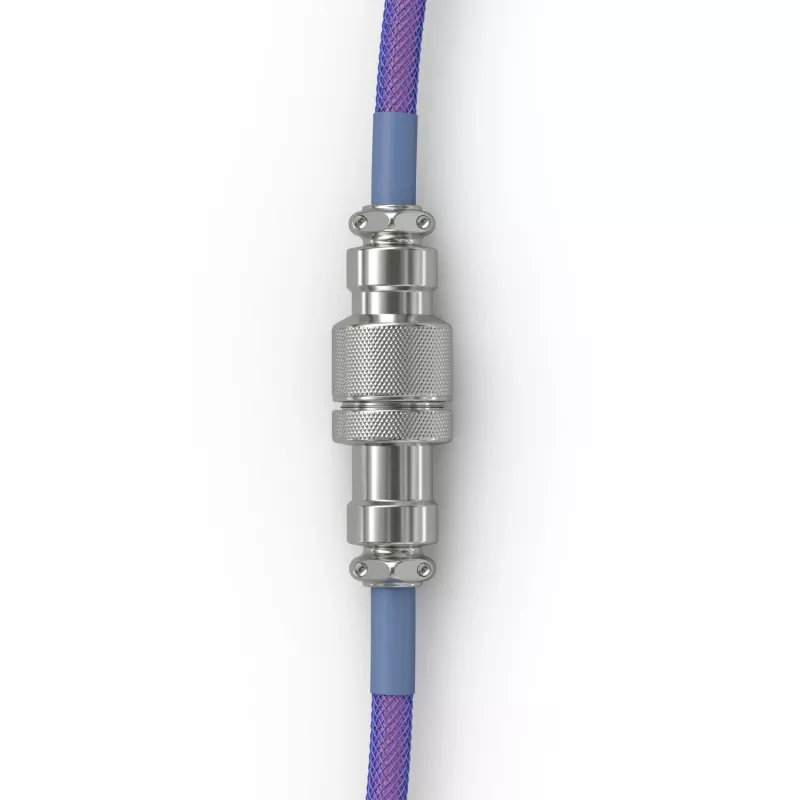 Cabo USB enrolado GLORIOUS GMMK Nebula 1,5 m RGB para teclados