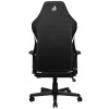 Nitro Concepts X1000 NC-X1000-BW cadeira gaming, assento estofado, preta/branca (Radiant White)