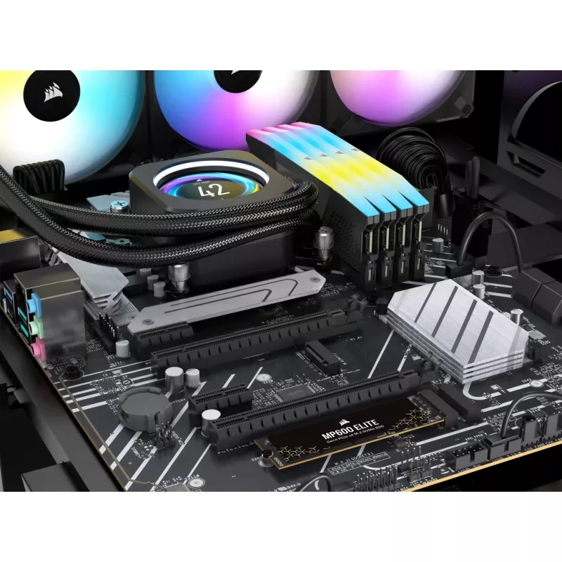 SSD Corsair MP600 Elite CSSD-F1000GBMP600ENH, 1 TB, M.2 2280, PCIe 4.0 x4 NVMe, 3D TLC, encriptação AES de 256 bits
