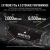SSD Corsair MP600 Elite CSSD-F1000GBMP600ENH, 1 TB, M.2 2280, PCIe 4.0 x4 NVMe, 3D TLC, encriptação AES de 256 bits