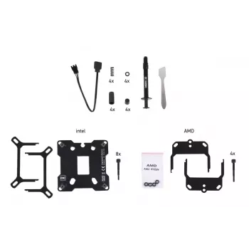 Bloco de água Alphacool 13083 Latão Cobre Cromado 70mm