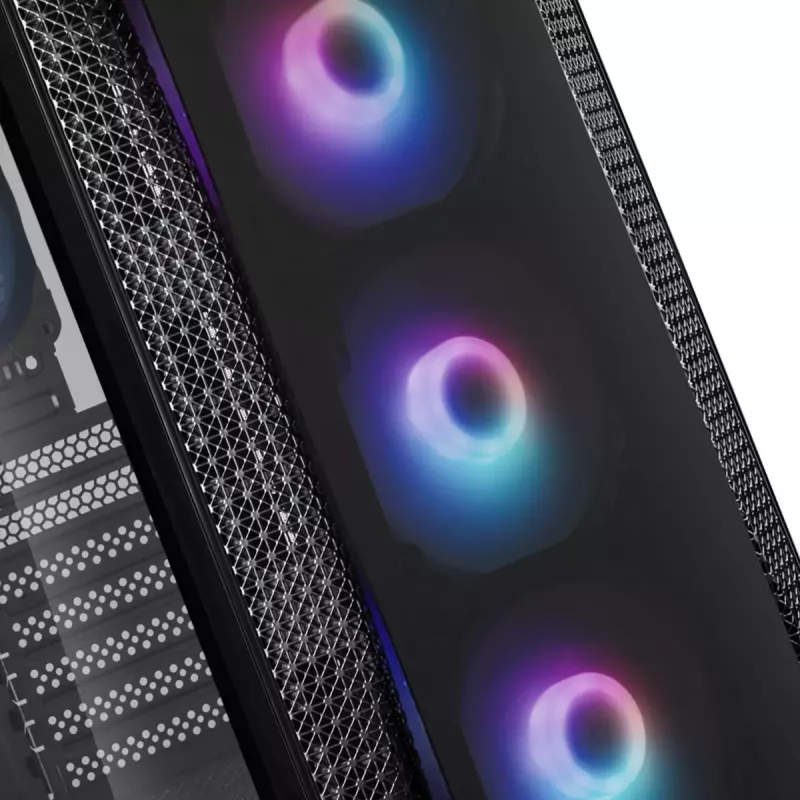 Caixa de PC Silverstone FARA B1 PRO Torre Preto