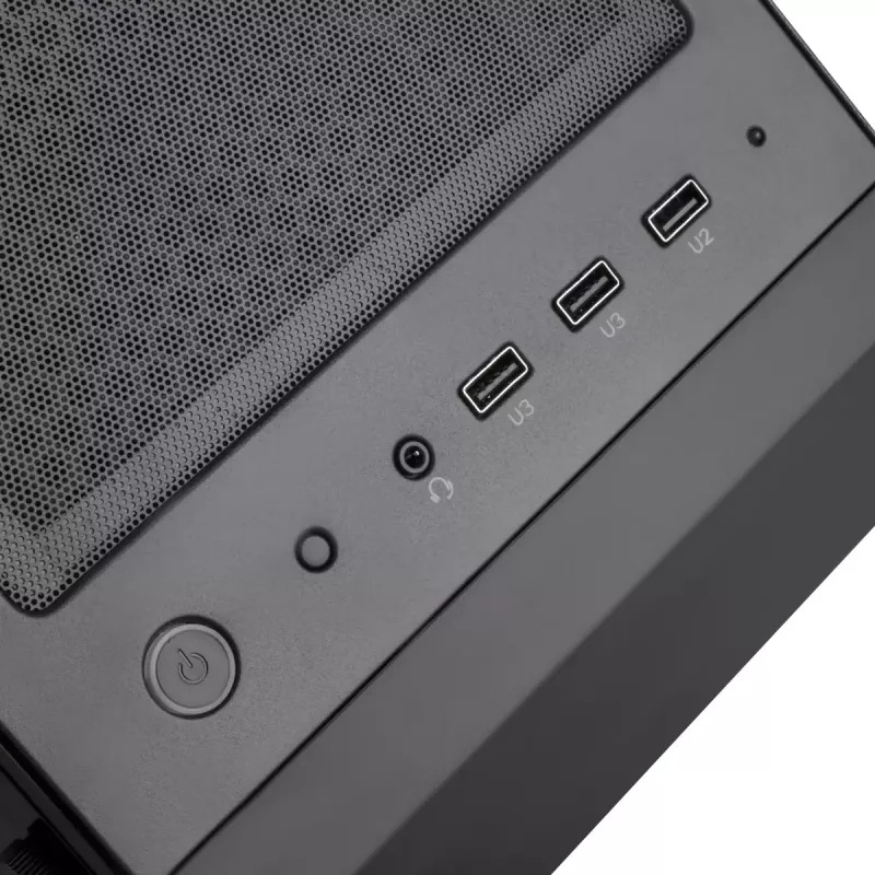 Caixa de PC Silverstone FARA B1 PRO Torre Preto