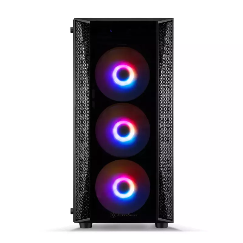 Caixa de PC Silverstone FARA B1 PRO Torre Preto