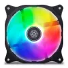 Refrigeração líquida AiO para CPU SilverStone Permafrost PF360-ARGB V2 SST-PF360-ARGB-V2 de 360 mm, ARGB, com controlador RGB incluído, preta