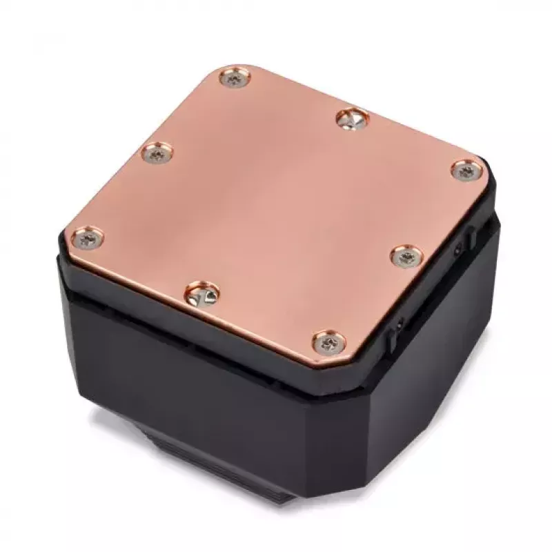 Refrigeração líquida AiO para CPU SilverStone Permafrost PF360-ARGB V2 SST-PF360-ARGB-V2 de 360 mm, ARGB, com controlador RGB incluído, preta