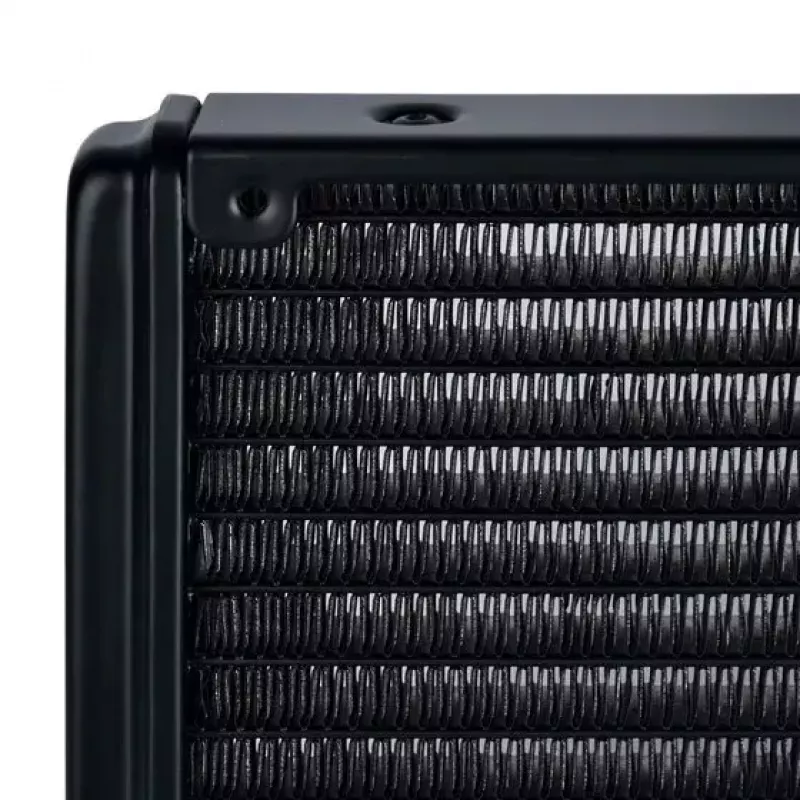 Refrigeração líquida AiO para CPU SilverStone Permafrost PF360-ARGB V2 SST-PF360-ARGB-V2 de 360 mm, ARGB, com controlador RGB incluído, preta