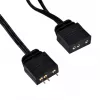Refrigeração líquida AiO para CPU SilverStone Permafrost PF360-ARGB V2 SST-PF360-ARGB-V2 de 360 mm, ARGB, com controlador RGB incluído, preta
