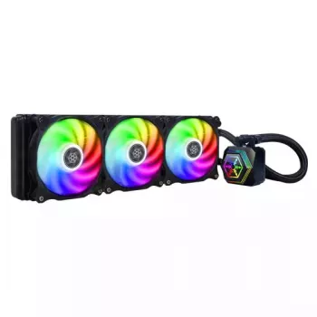 Refrigeração líquida All-in-One Silverstone SST-PF360-ARGB-V2 12 cm Preto