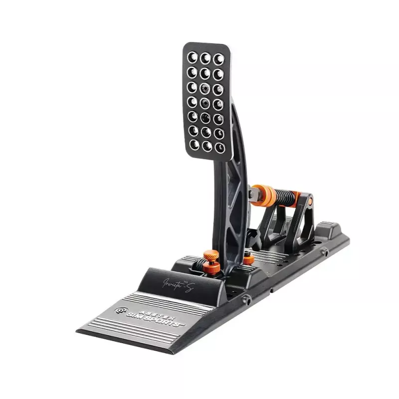 Conjunto de pedais de acelerador e travão Asetek Invicta S Sim-Racing — modelo 40-010-0010006
