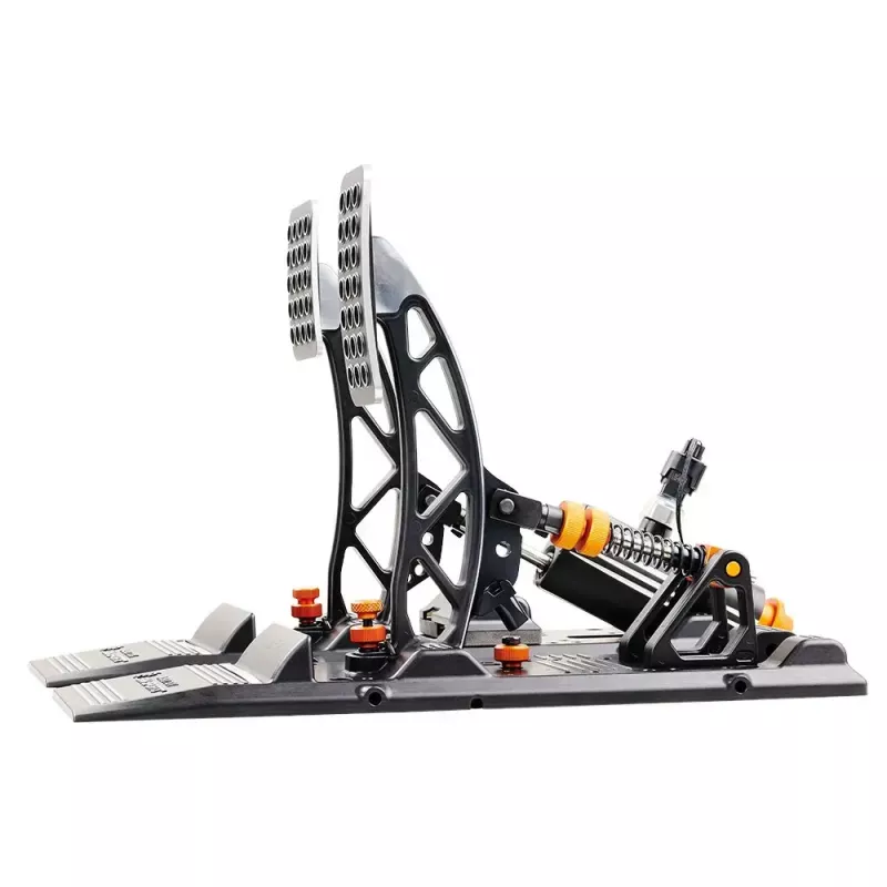 Conjunto de pedais de acelerador e travão Asetek Invicta S Sim-Racing — modelo 40-010-0010006