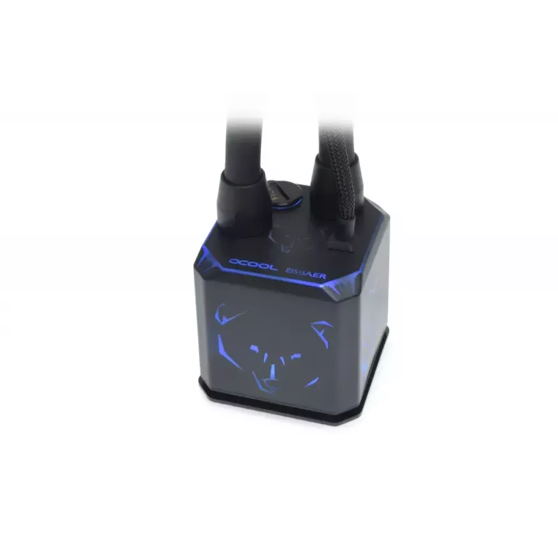 Alphacool Eisbaer Aurora HPE Edition 360 AIO refrigeração líquida para CPU, preto