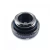 Tampão de fecho XSPC G1/4 com rosca macho, cromado preto