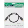 Cabo HDMI InLine High Speed com Ethernet Premium 4K2K macho / macho preto 1,5 m