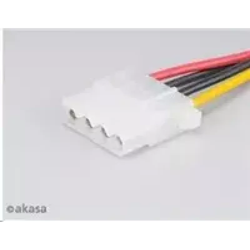 Akasa AK-CBPW03-KT02 cabo adaptador de SATA para Molex (2 un.)