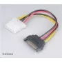 Akasa AK-CBPW03-KT02 cabo adaptador de SATA para Molex (2 un.)