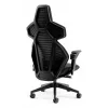 Cadeira gaming para PC noblechairs DAWN — assento almofadado, carga máx. 110 kg, largura do assento 53 cm, preta