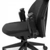Cadeira gaming para PC noblechairs DAWN — assento almofadado, carga máx. 110 kg, largura do assento 53 cm, preta