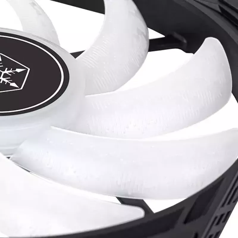 Ventoinha Silverstone SST-AS140B-ARGB 14 cm 1700 RPM 33 dB Preta