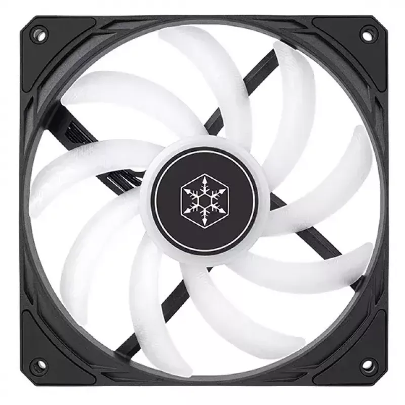 Ventoinha Silverstone SST-AS140B-ARGB 14 cm 1700 RPM 33 dB Preta