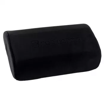 Conjunto de almofadas noblechairs NBL-SP-PST-002 — almofada de assento e apoio lombar pretas de 2 peças