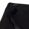 Conjunto de almofadas noblechairs NBL-SP-PST-002 — almofada de assento e apoio lombar pretas de 2 peças