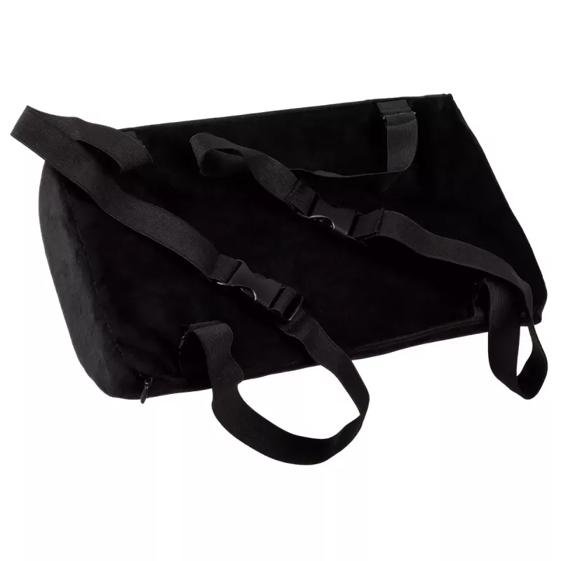 Conjunto de almofadas noblechairs NBL-SP-PST-002 — almofada de assento e apoio lombar pretas de 2 peças