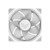 Ventoinha ASUS TUF GAMING TR120 ARGB REVERSE 120 mm 2000 RPM branca, rolamento hidráulico, 76.3 CFM