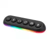 Streamplify HUB DECK 5 hub USB, 4x USB 3.0, 1x USB 2.0, RGB, 12V, cabo de alimentação UE, preto