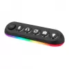 Streamplify HUB DECK 5 hub USB, 4x USB 3.0, 1x USB 2.0, RGB, 12V, cabo de alimentação UE, preto