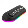 Streamplify HUB DECK 5 hub USB, 4x USB 3.0, 1x USB 2.0, RGB, 12V, cabo de alimentação UE, preto