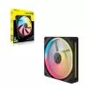 Ventoinha Corsair iCUE LINK LX140-R RGB 14 cm preta 2000 rpm 3,55 mmH2O
