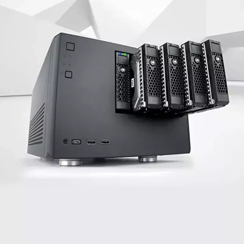Caixa de computador SilverStone SST-CS351 Tower Case ATX preta
