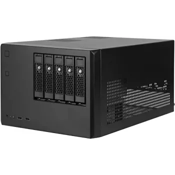 Caixa de computador SilverStone SST-CS351 Tower Case ATX preta