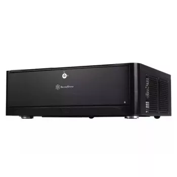 Caixa de PC Silverstone GD06B Desktop preto