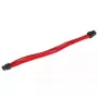SilverStone SST-PP07-IDE6R cabo de extensão PCIe de 6 pinos para PCIe de 6 pinos, 250 mm, vermelho