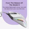 Glorious Gaming Glorious Model O 2 Mini - branco mate, destro, ótico, USB Type-A, 26000 DPI, branco