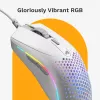 Glorious Gaming Glorious Model O 2 Mini - branco mate, destro, ótico, USB Type-A, 26000 DPI, branco