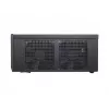 Caixa de PC SILVERSTONE Grandia GD05 HTPC preta – Mini‑ITX/DTX/Micro‑ATX, 2×3,5 polegadas + 2×2,5 polegadas, 1×5,25 polegadas, 3 ventoinhas laterais de 120 mm, USB 3.0