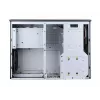 Caixa de PC SILVERSTONE Grandia GD05 HTPC preta – Mini‑ITX/DTX/Micro‑ATX, 2×3,5 polegadas + 2×2,5 polegadas, 1×5,25 polegadas, 3 ventoinhas laterais de 120 mm, USB 3.0