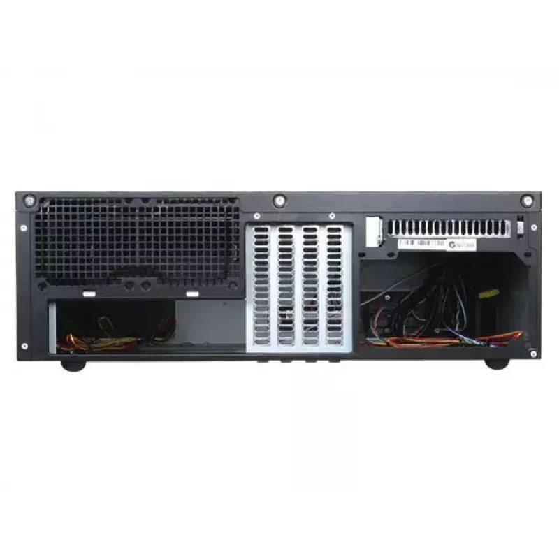 Caixa de PC SILVERSTONE Grandia GD05 HTPC preta – Mini‑ITX/DTX/Micro‑ATX, 2×3,5 polegadas + 2×2,5 polegadas, 1×5,25 polegadas, 3 ventoinhas laterais de 120 mm, USB 3.0